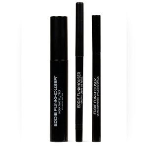 Eddie Funkhouser - NIB | 4-Pc Bundle - Mascara,  Eyeliner (3) - Liquid & Creme